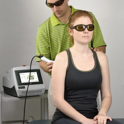 LightForce EX Laser Therapy Shoulder Treatment